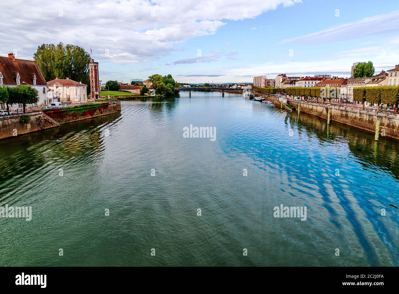 Chalon -sur â-Saone, luogo di nascita di NicÃ©phore NiÃ©pce, inventore della fotografia. Bourgogne-Franche-Comte, Francia Foto Stock