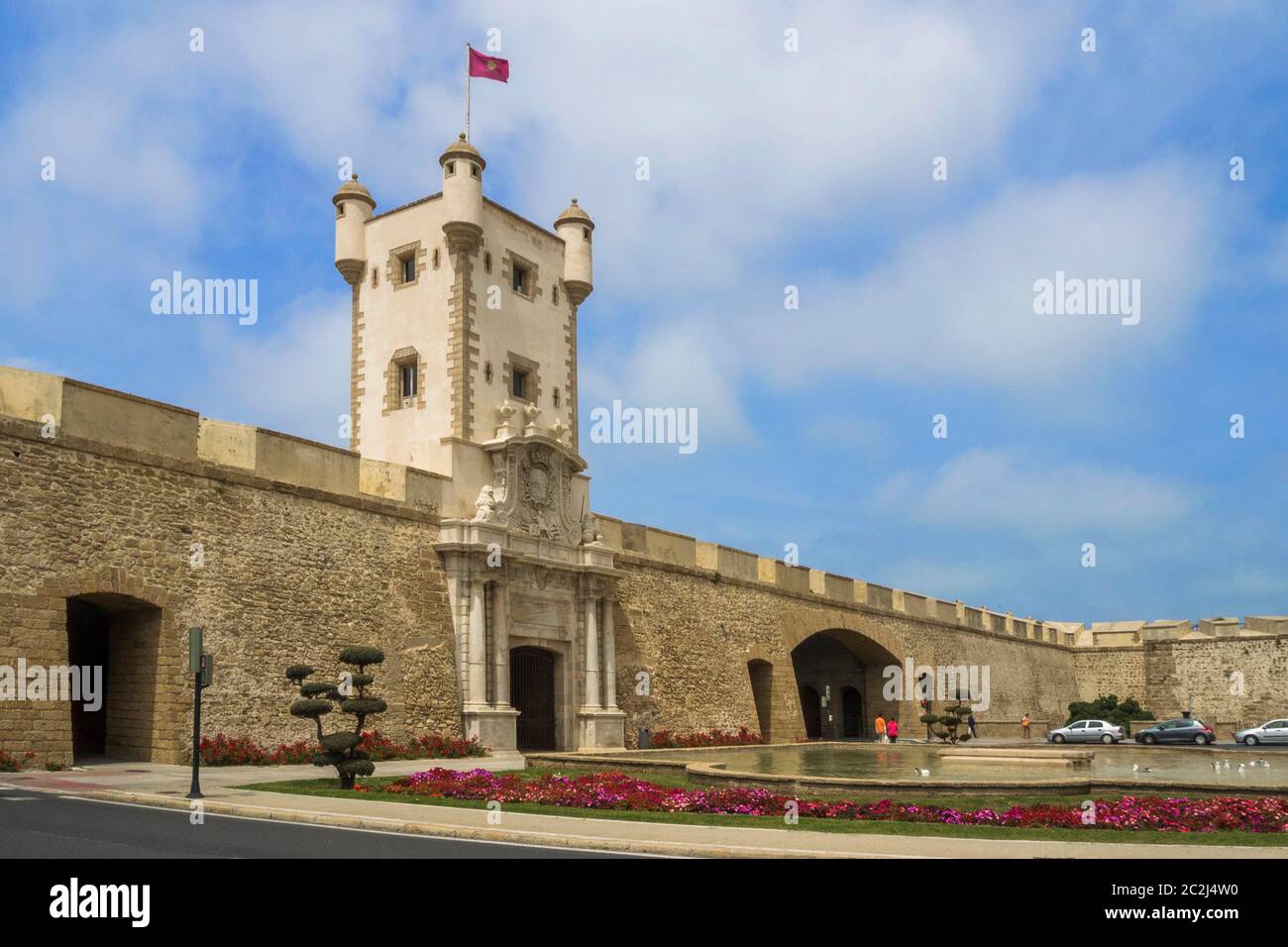 Spagna, Cadice - Place de la Constitucion Foto Stock