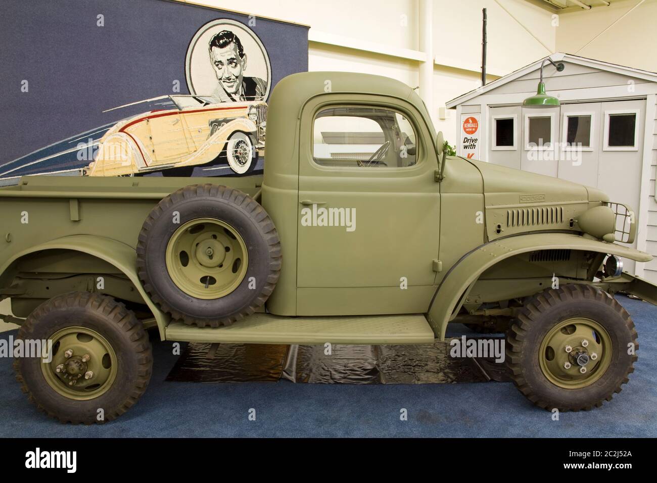 1941 carro militare di potere di Dodge, Collezione di automobile di Palazzo Imperiale, Las Vegas, Nevada, Stati Uniti Foto Stock