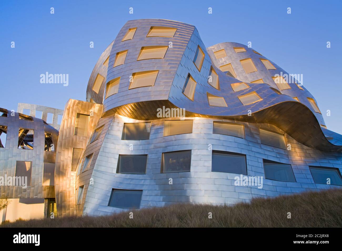 Cleveland Clinic Lou Ruvo Centro per la salute del cervello (architetto Frank Gehry), Las Vegas, Nevada, USA, Nord America Foto Stock