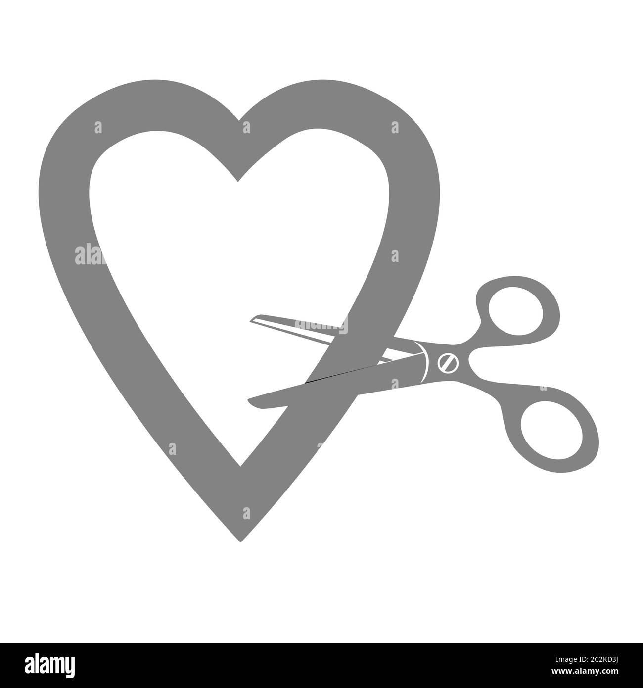 Un'icona d'amore - simbolo Foto Stock