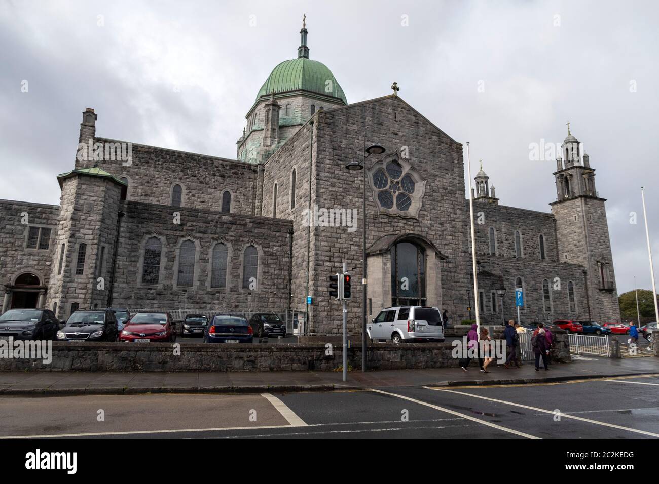 La Cattedrale di Galway, aka Cattedrale di nostra Signora, ha assunto in Cielo e San Nicola, Galway, Repubblica d'Irlanda, Europa Foto Stock