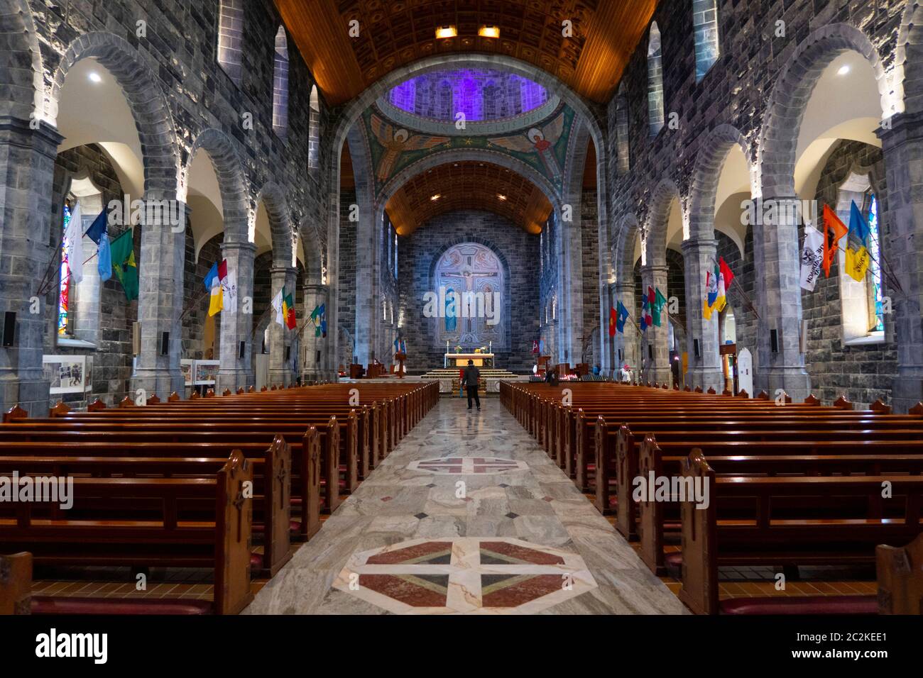La Cattedrale di Galway, aka Cattedrale di nostra Signora, ha assunto in Cielo e San Nicola, Galway, Repubblica d'Irlanda, Europa Foto Stock