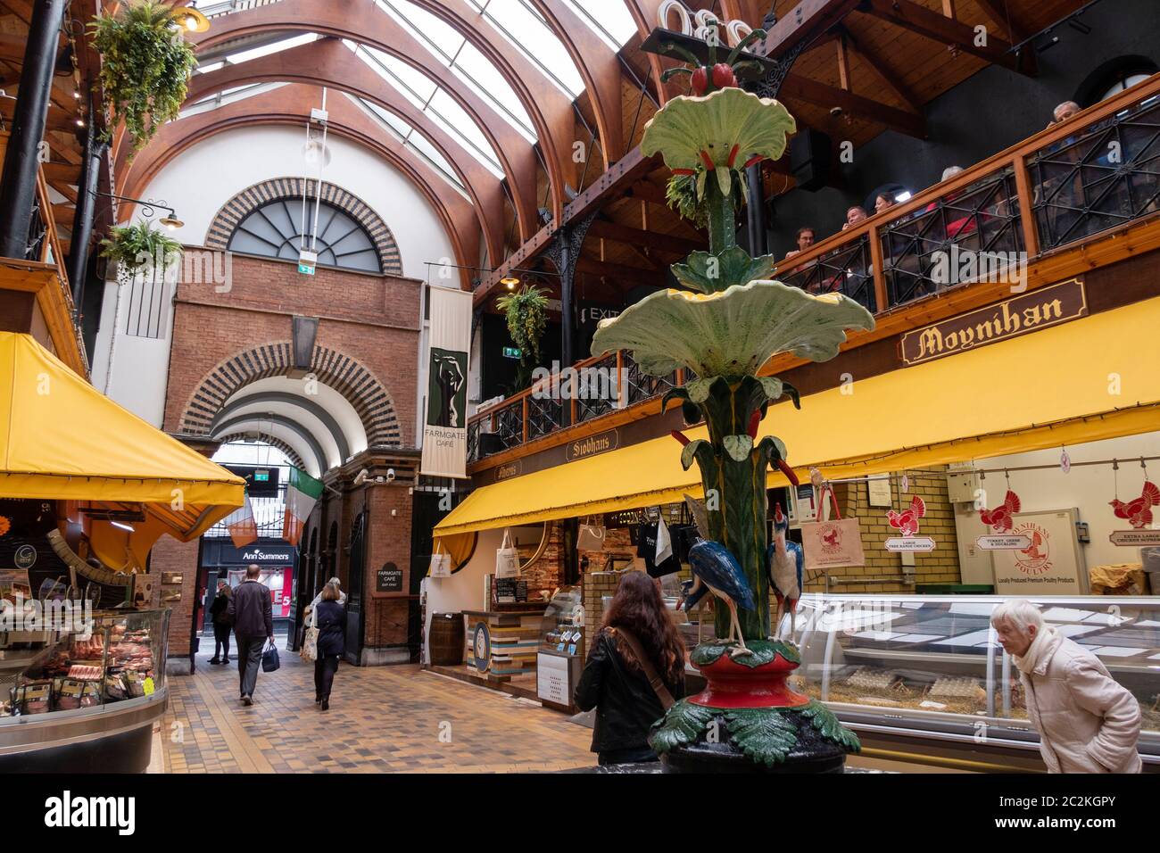 Mercato inglese a Cork, Repubblica d'Irlanda Foto Stock
