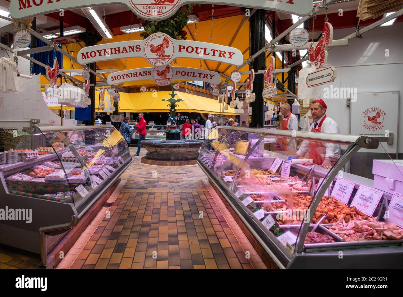 Mercato inglese a Cork, Repubblica d'Irlanda Foto Stock