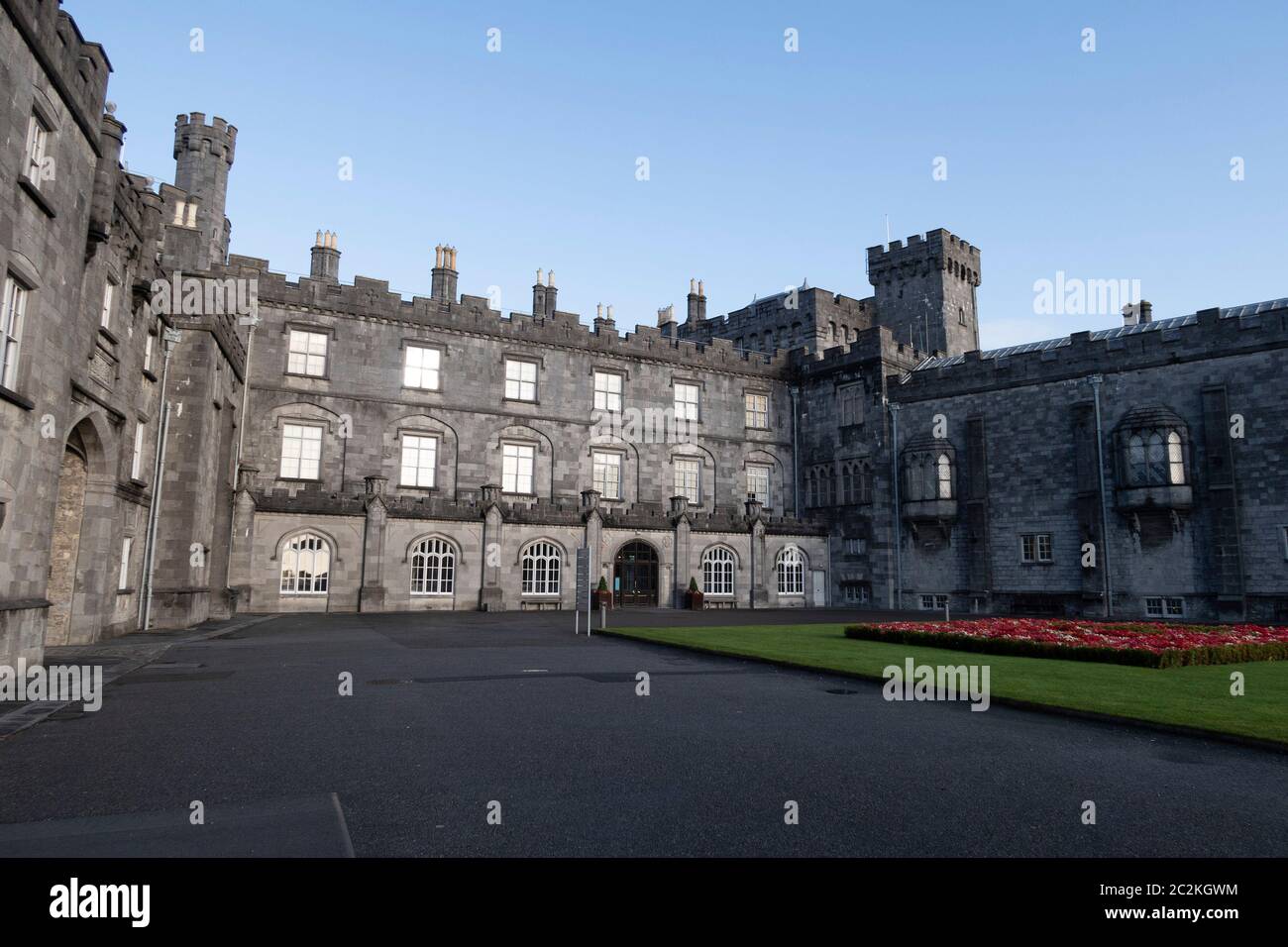 Kilkenny Castle a Kilkenny, Irlanda, Europa Foto Stock