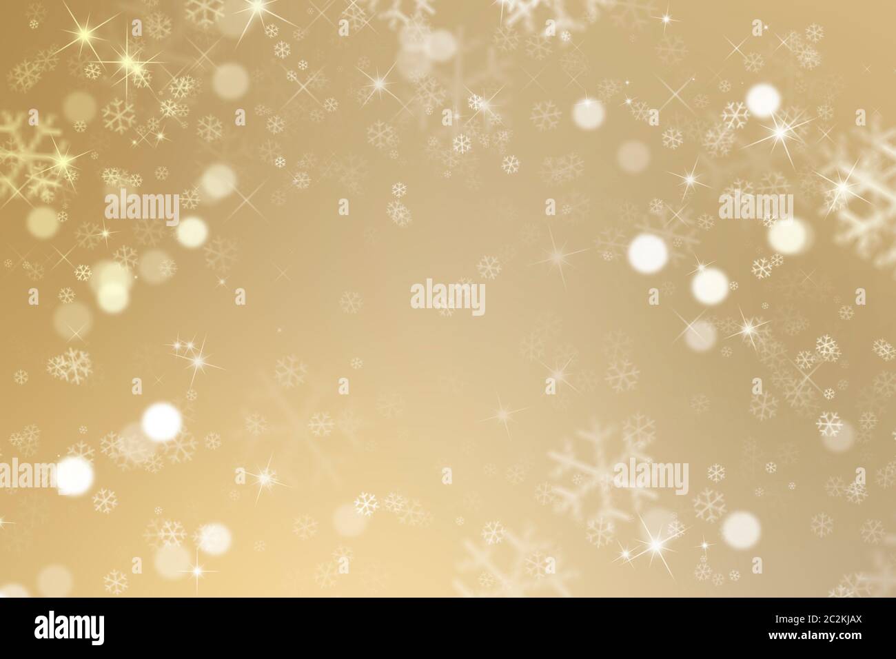 Sfondo di natale con i fiocchi di neve Foto Stock