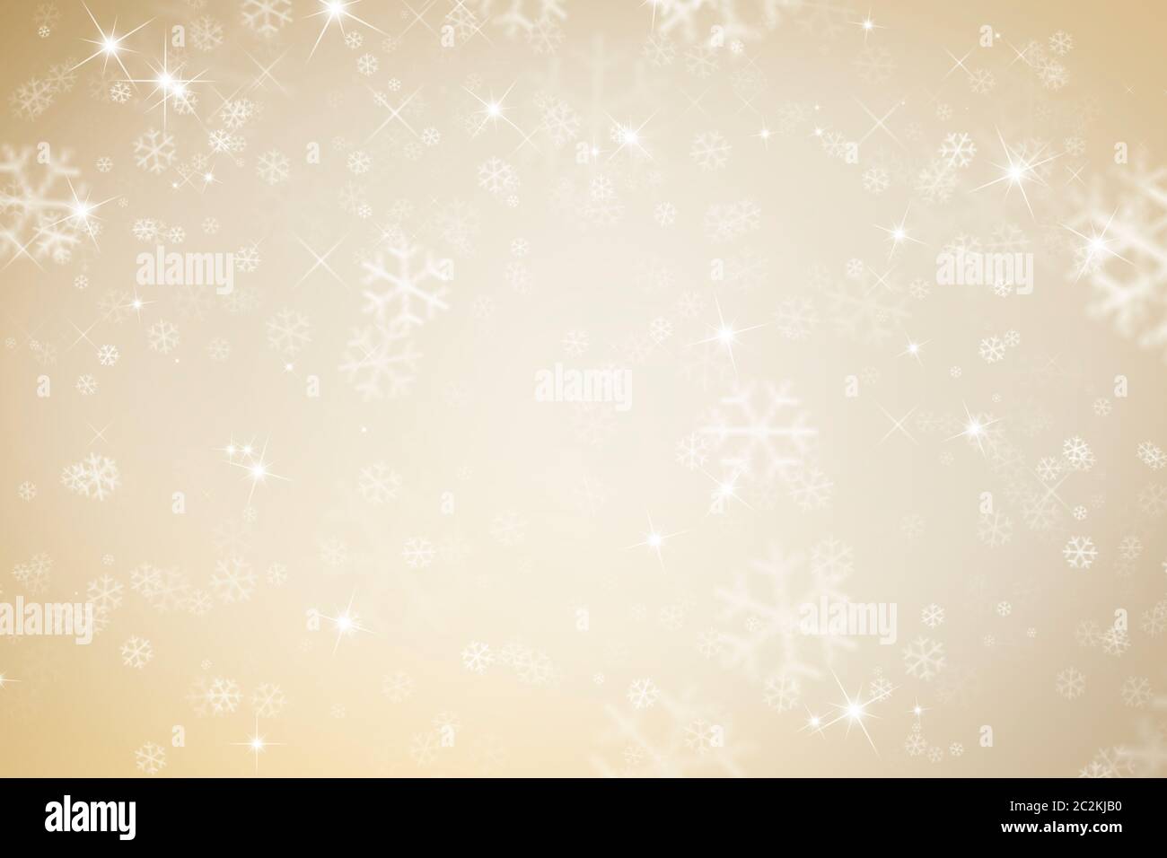 Sfondo di natale con i fiocchi di neve Foto Stock