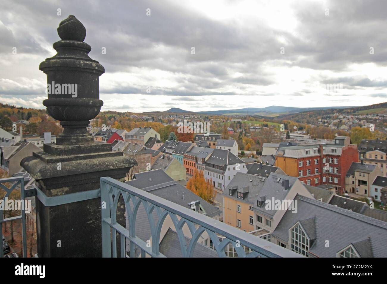 Città Annaberg-Buchholz Foto Stock