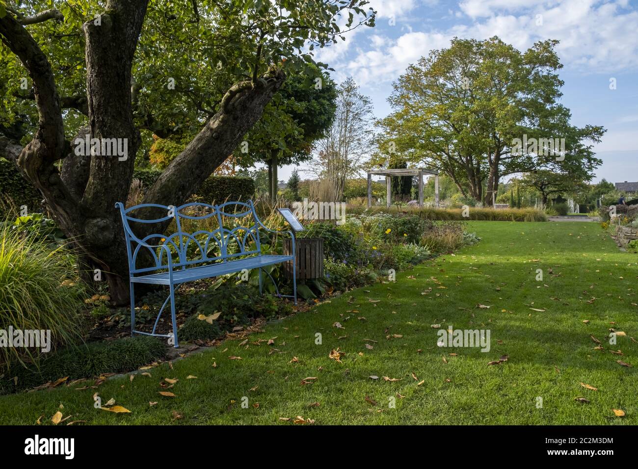 Autunno nel Kreislehrgarten Foto Stock