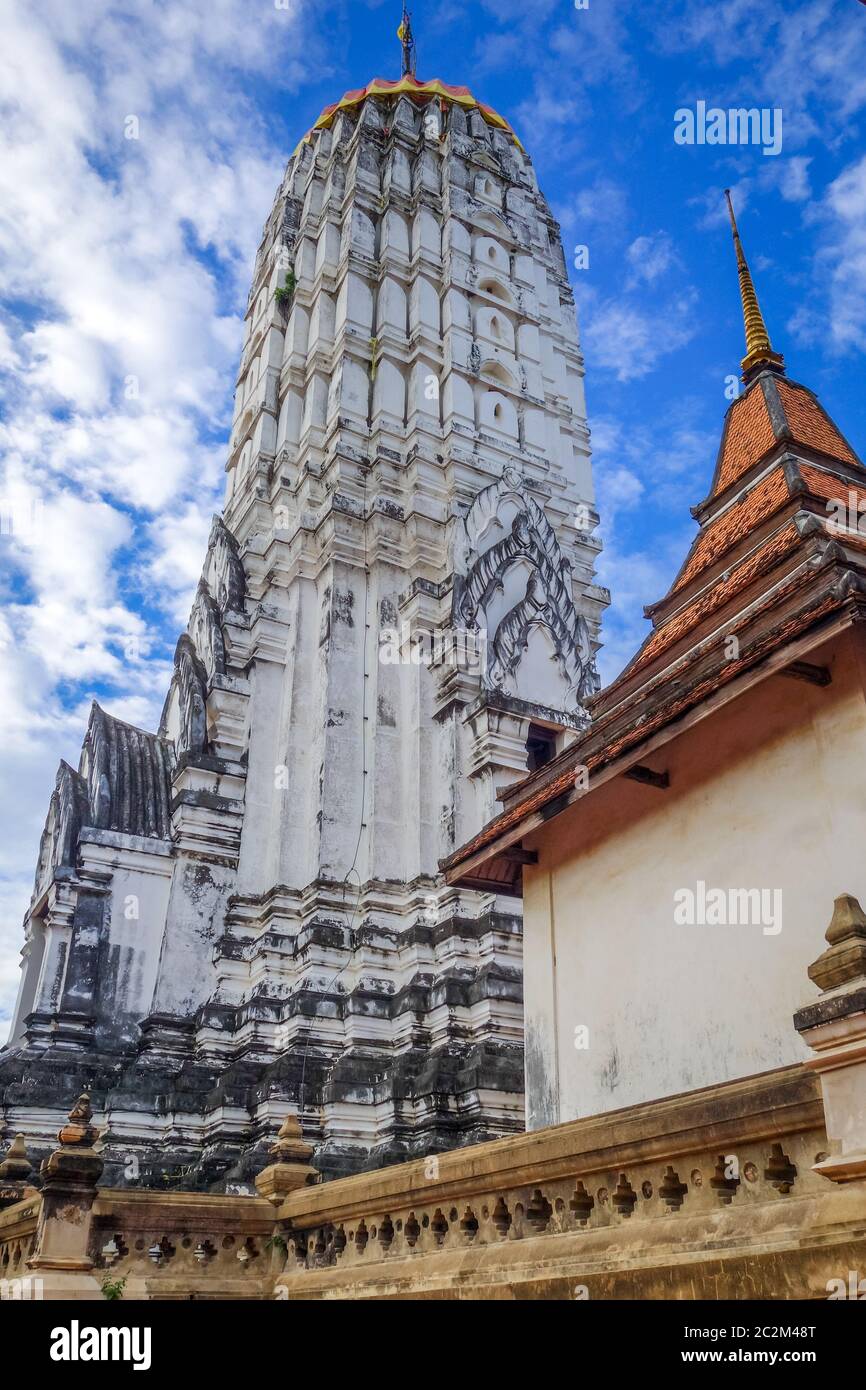 Wat Phutthaisawan tempio in Ayutthaya, Thailandia Foto Stock