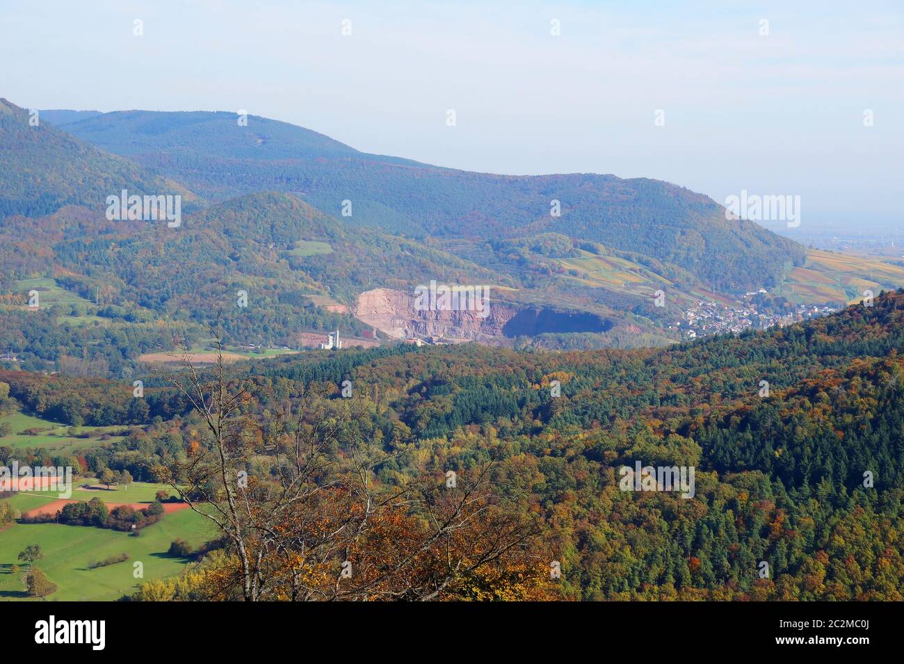 Pfälzer im   im Kalten im Kalten in der Pfalz Foto Stock