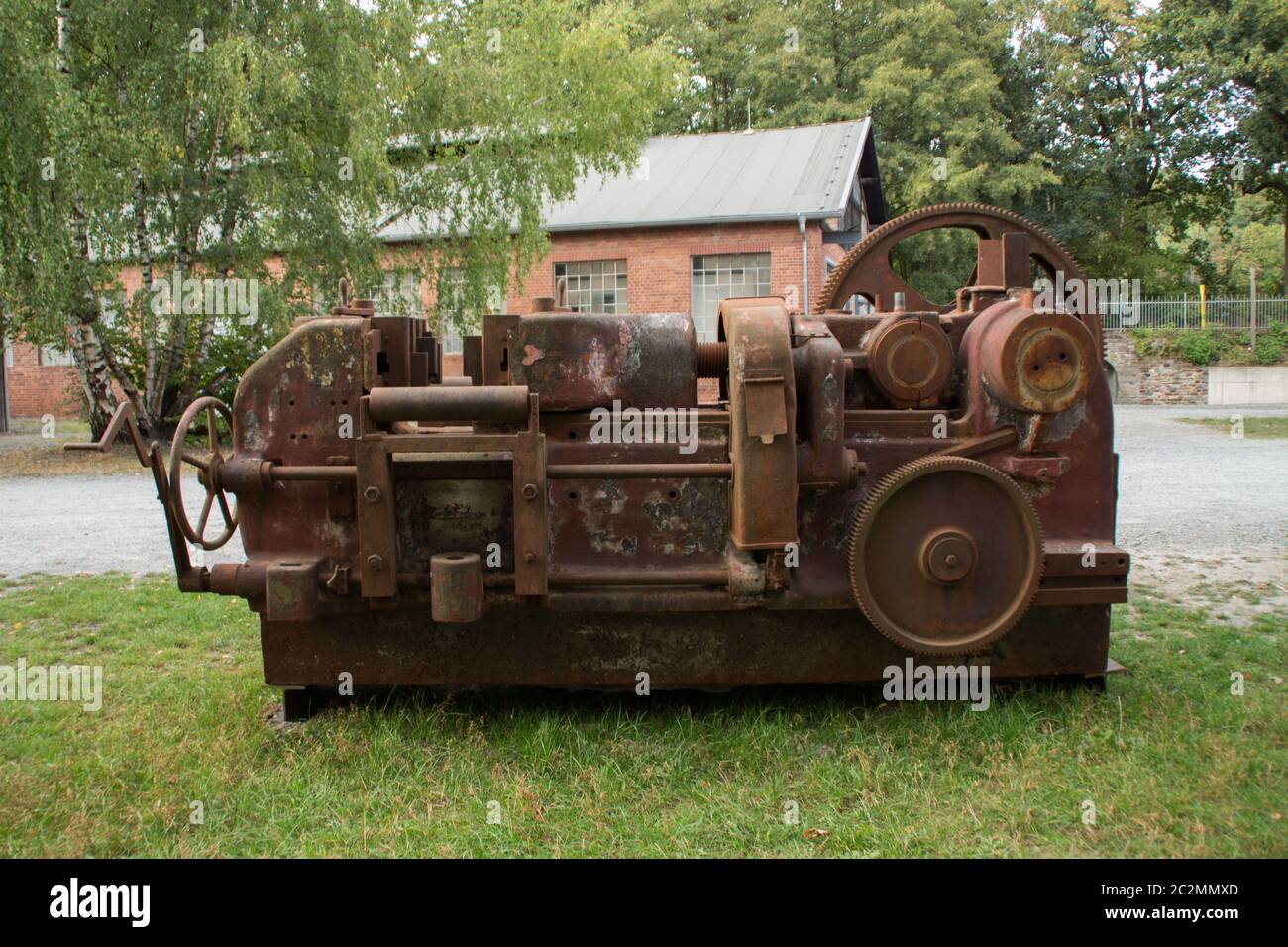 Una vecchia maschina Foto Stock