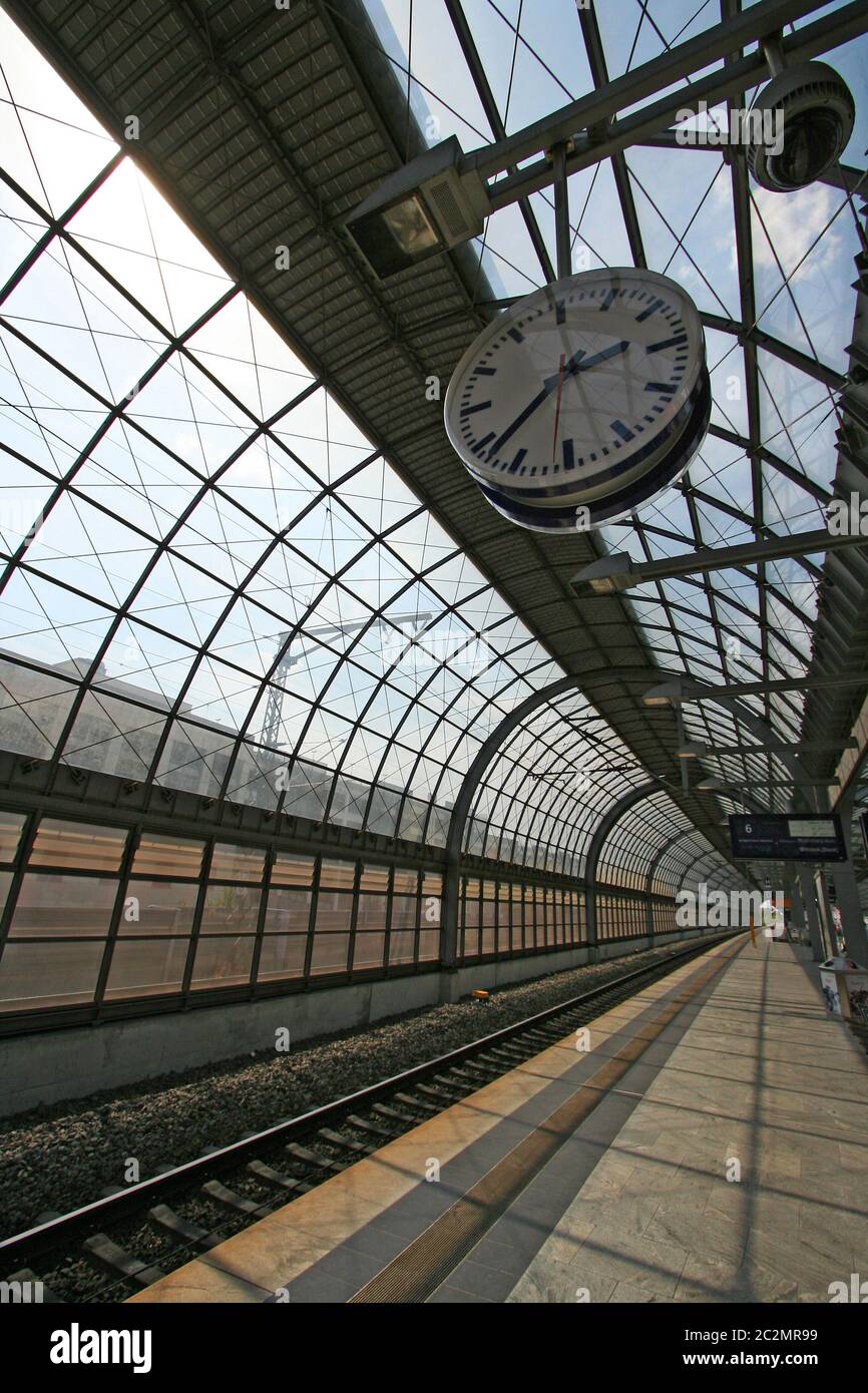 Stazione ferroviaria Spandau 03. Berlino Foto Stock
