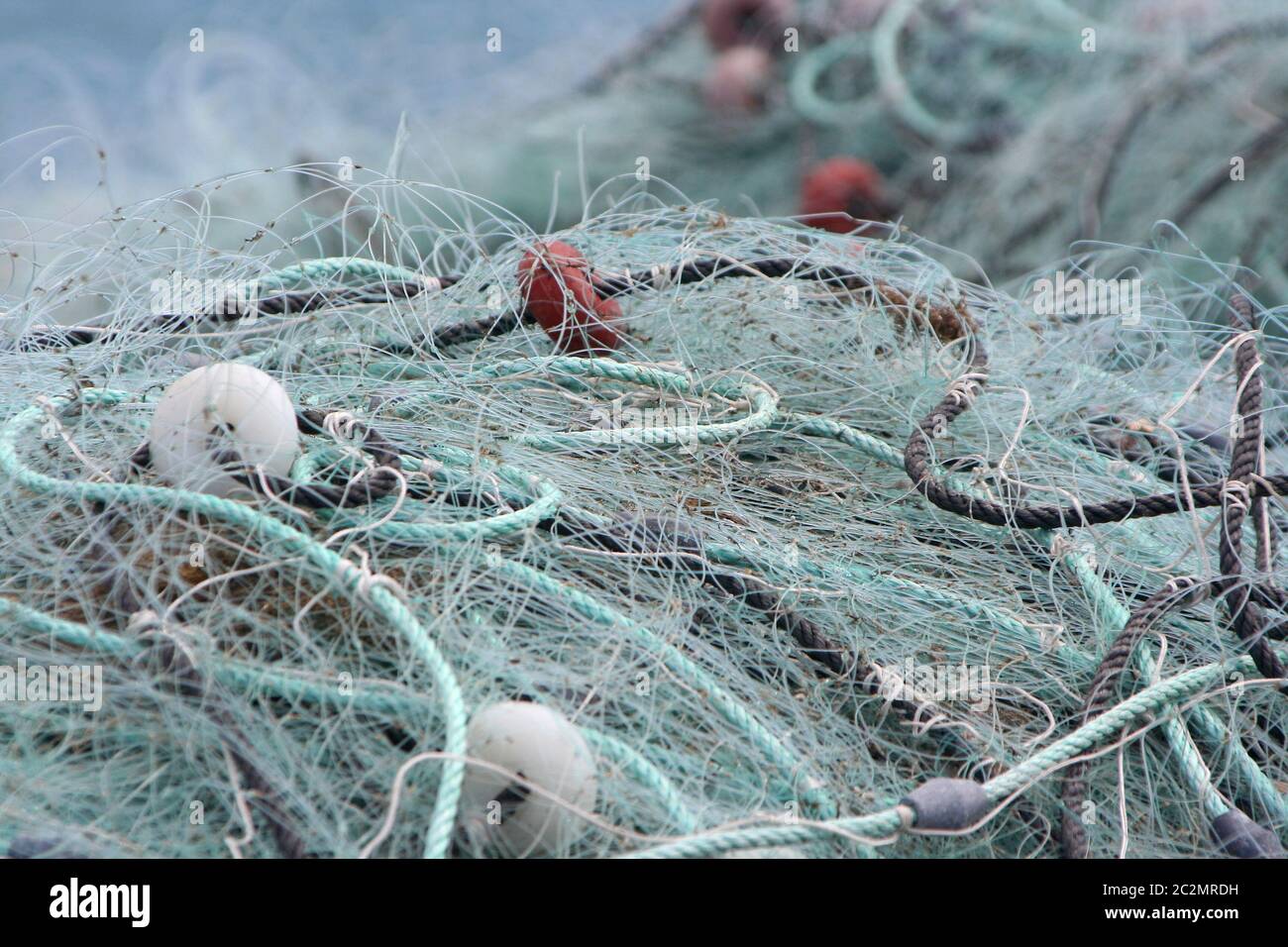 Rete di pesca. Tarifa Foto Stock
