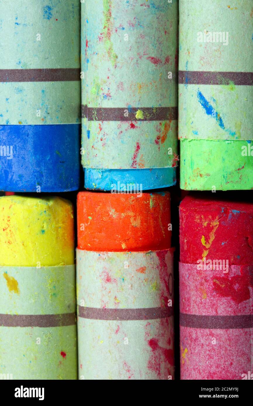 Colori pastello 004 Foto Stock