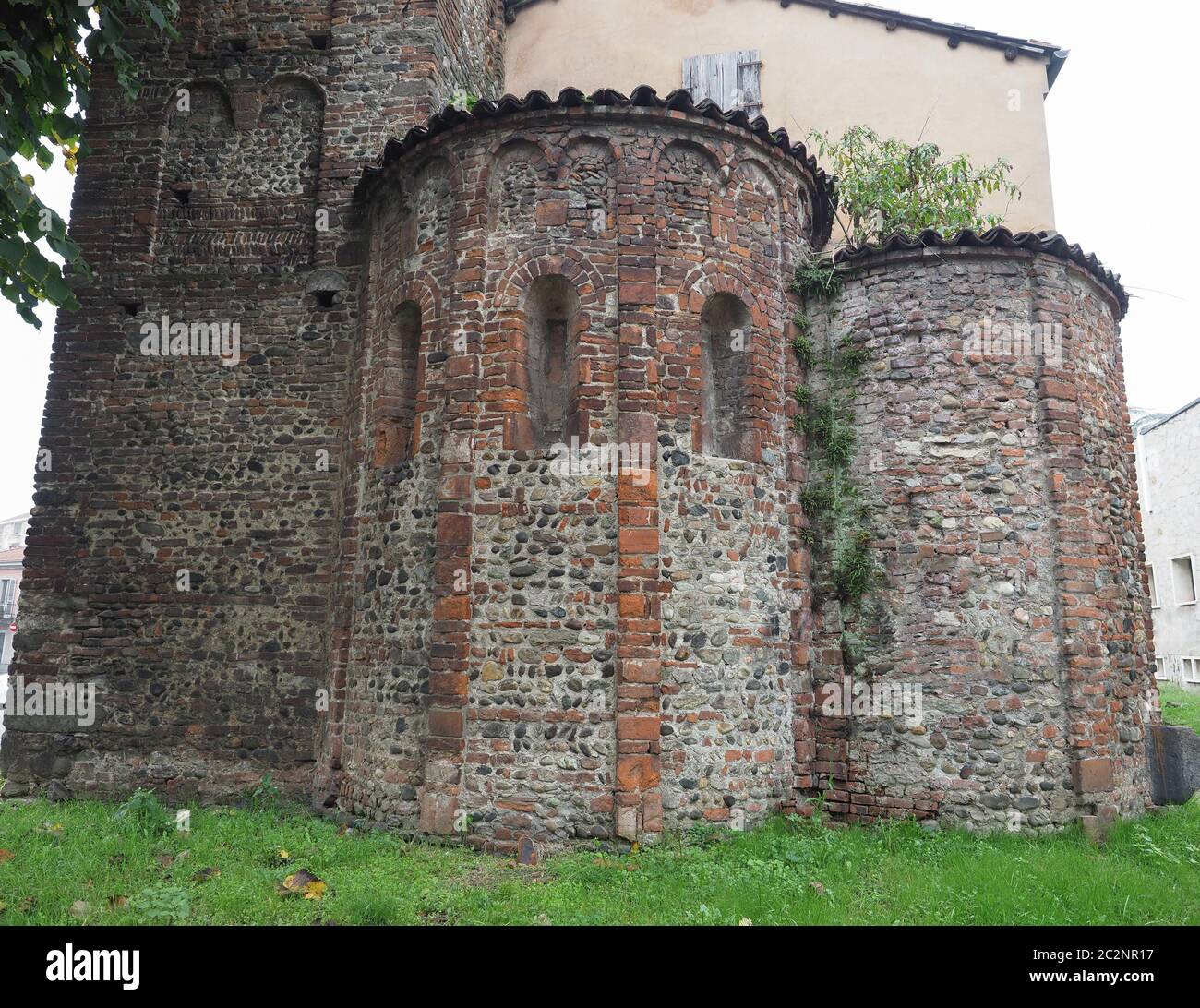 La Pieve di San Pietro a Settimo Torinese, Italia Foto Stock