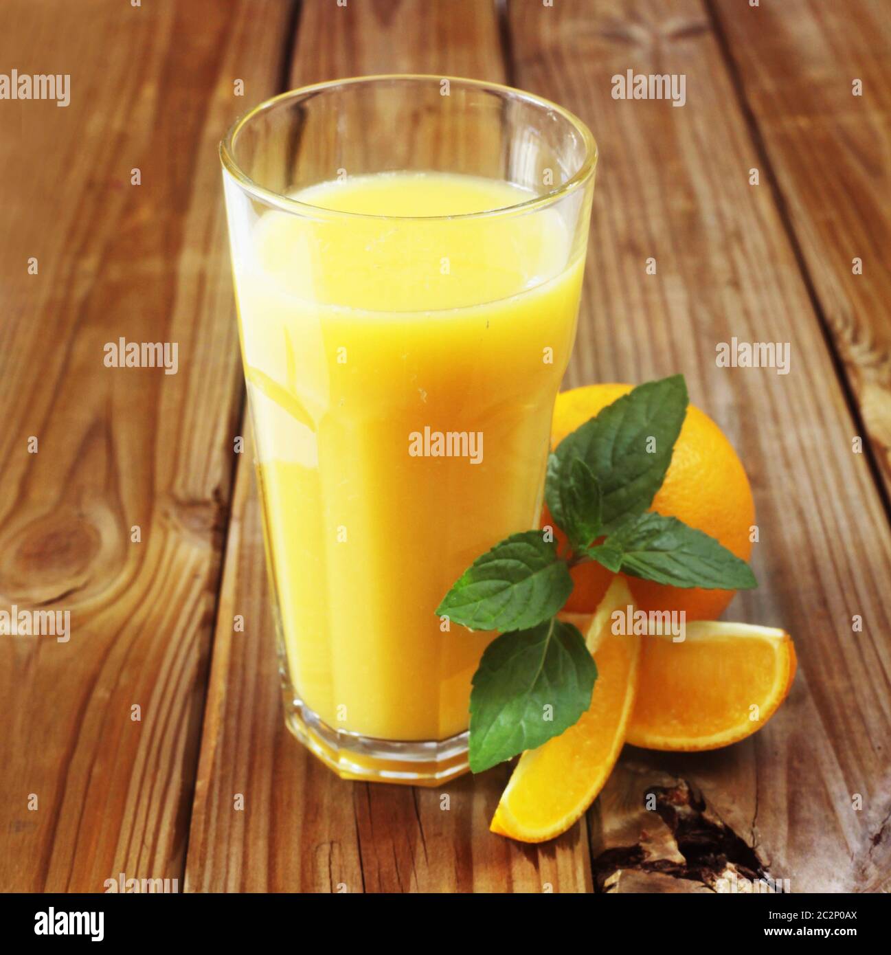 Succo d'arancia Foto Stock