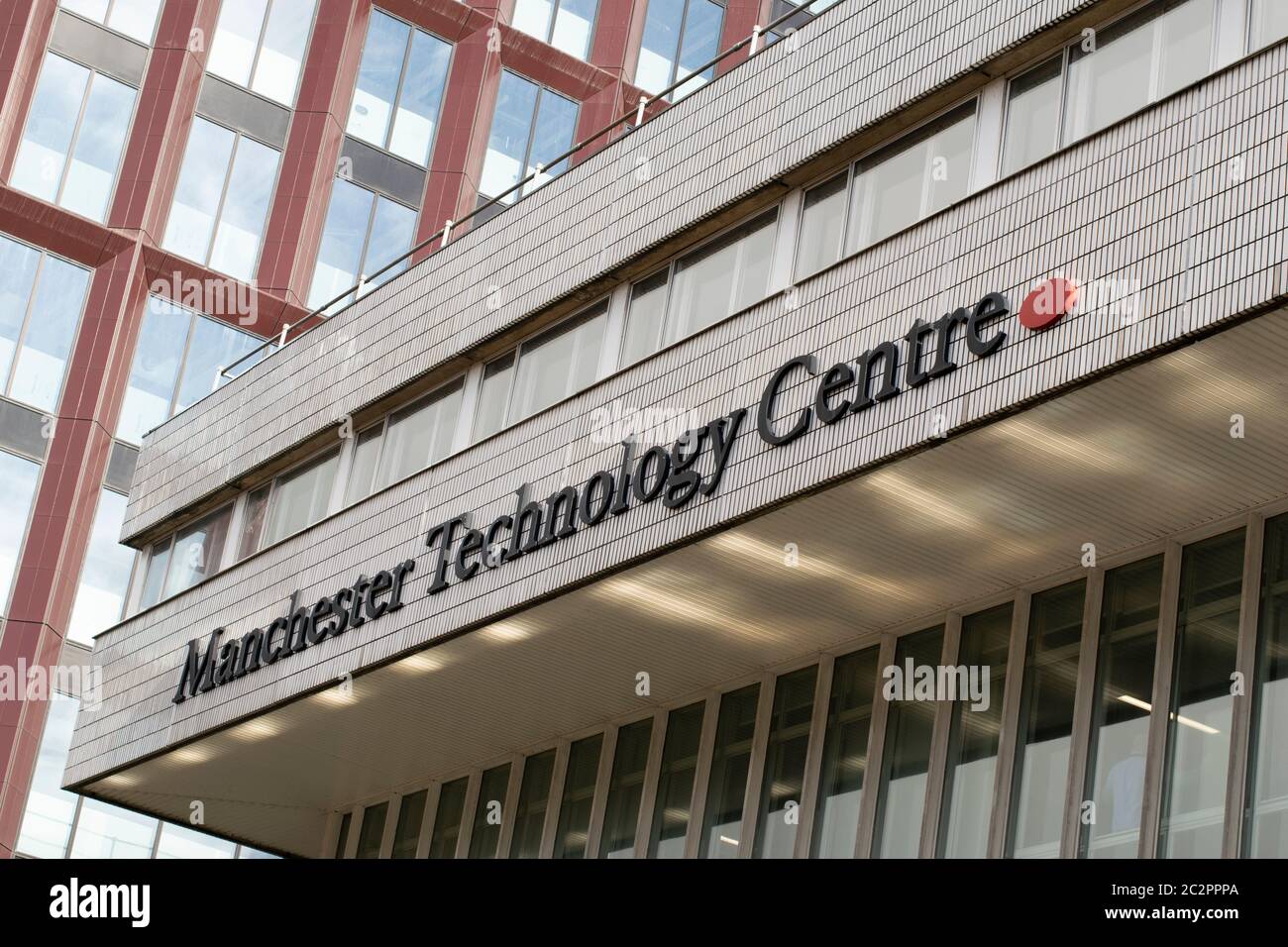 Manchester Technology Center parte del Circle Square Innovation hub Bruntwood SciTech Foto Stock