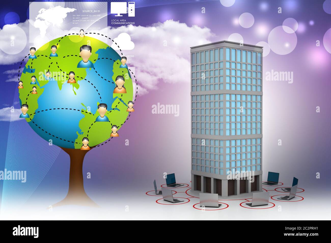 Smart home concetto Foto Stock