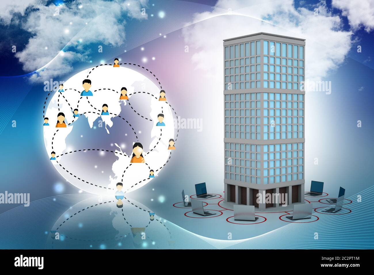 Smart home concetto Foto Stock