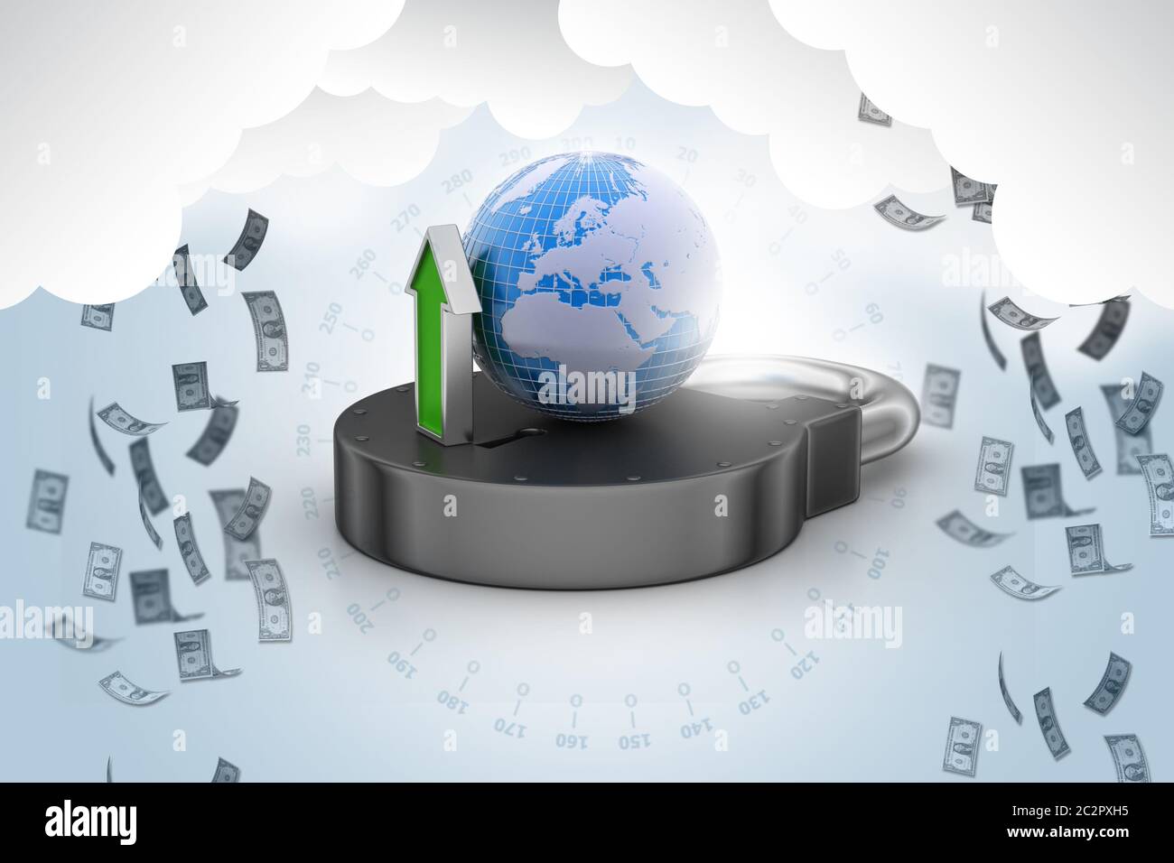 Internet concetto di sicurezza Foto Stock