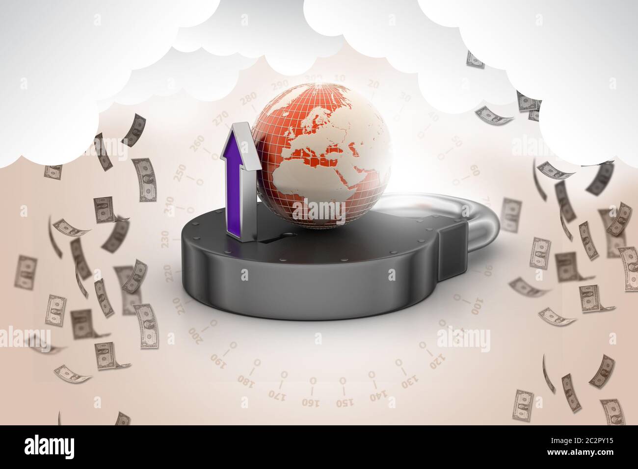 Internet concetto di sicurezza Foto Stock