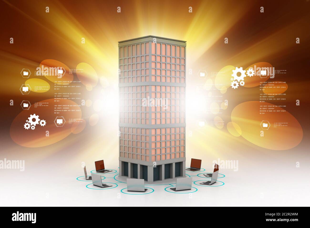 Smart home concetto Foto Stock