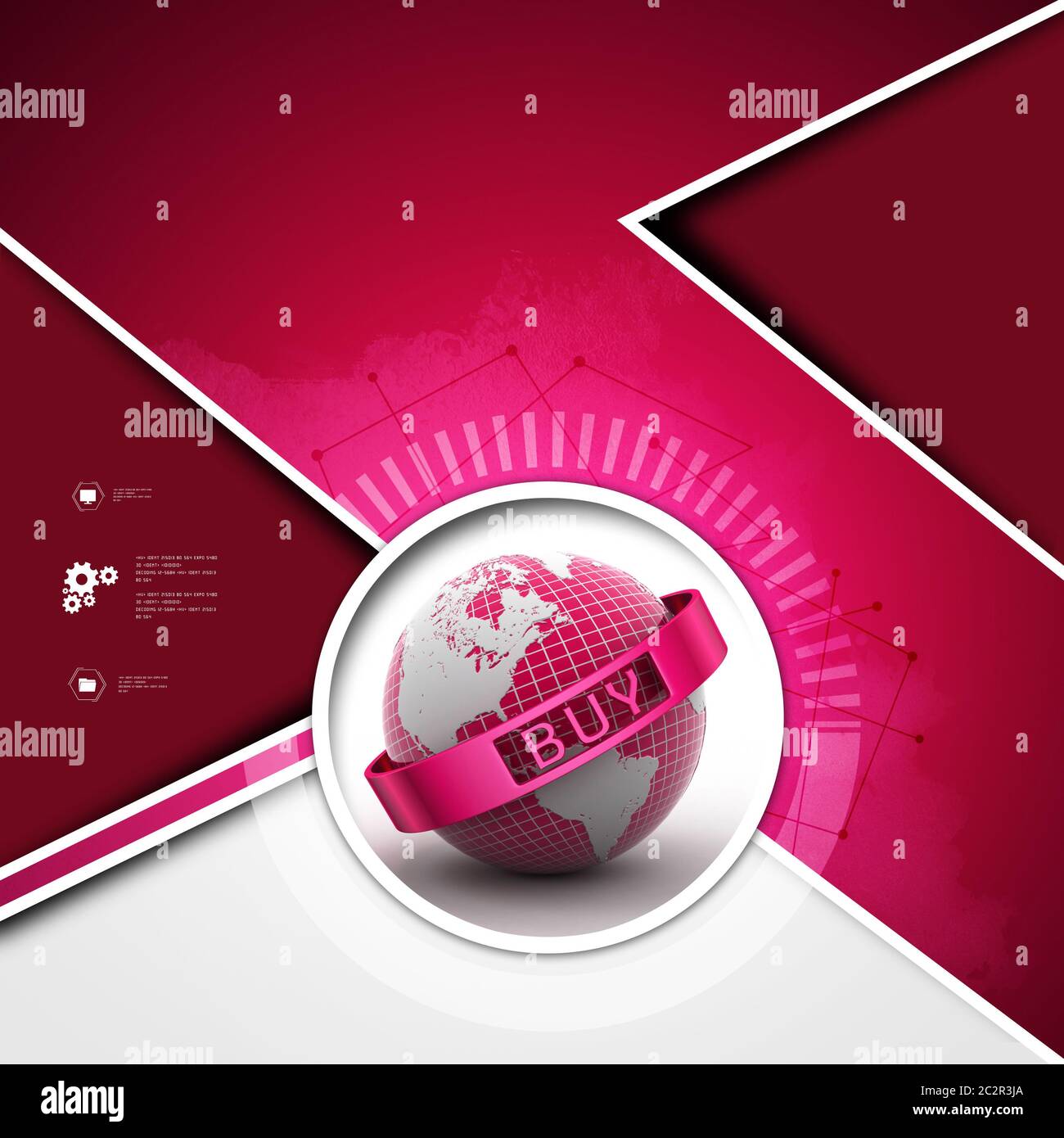 L'e-commerce concept Foto Stock