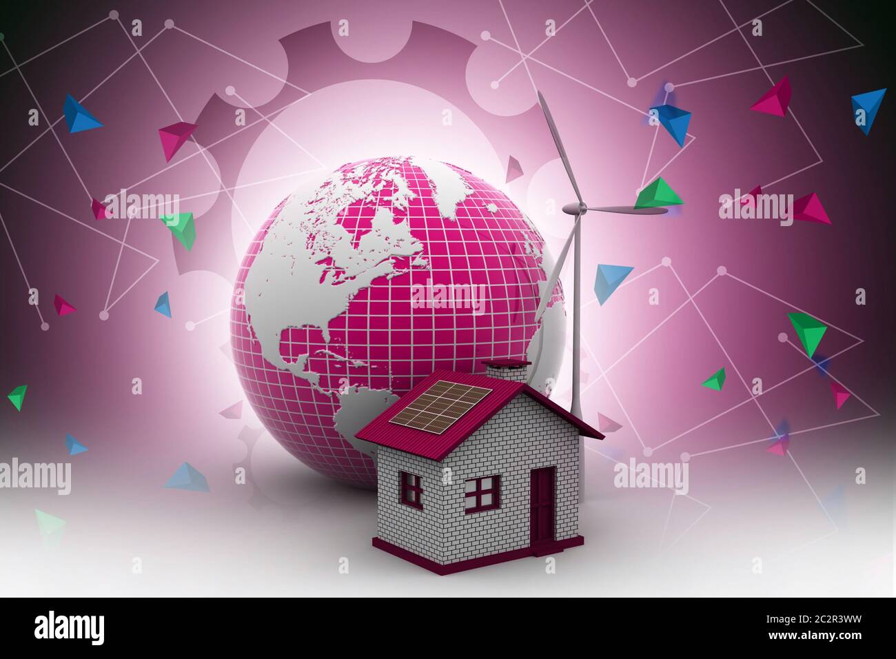 Immobiliare di concetto Foto Stock