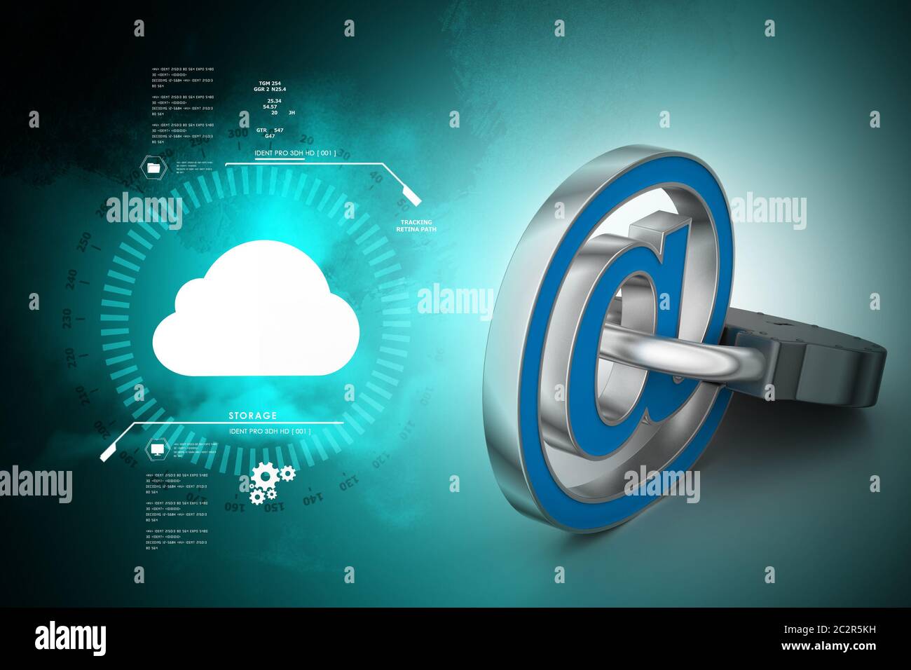 Internet concetto di sicurezza Foto Stock