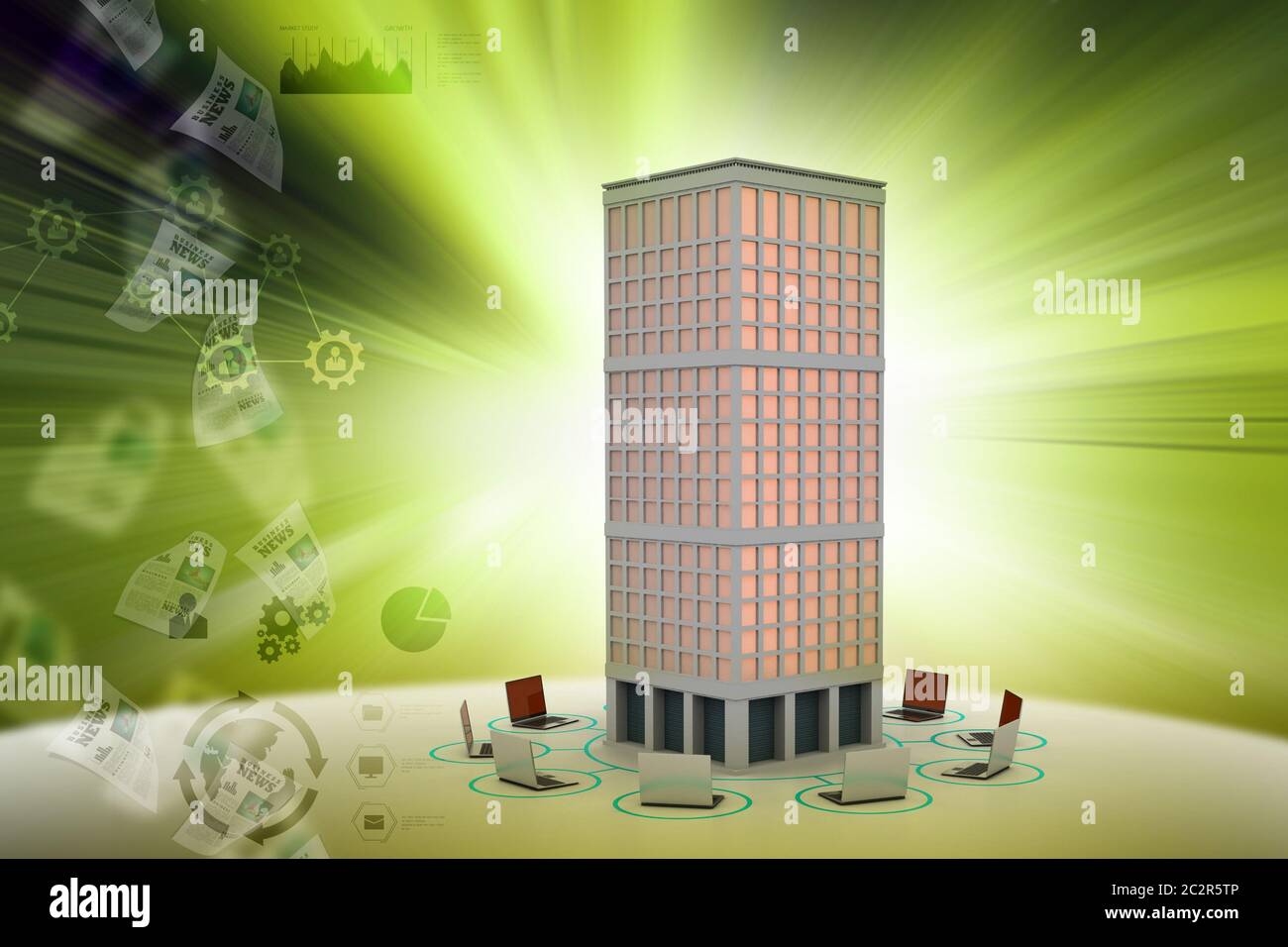 Smart home concetto Foto Stock