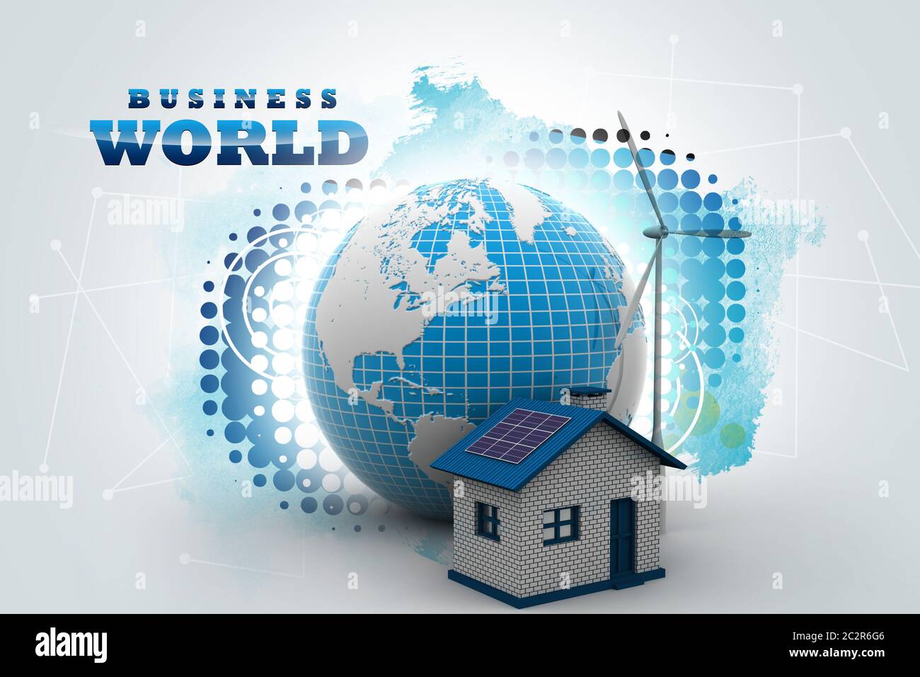 Immobiliare di concetto Foto Stock