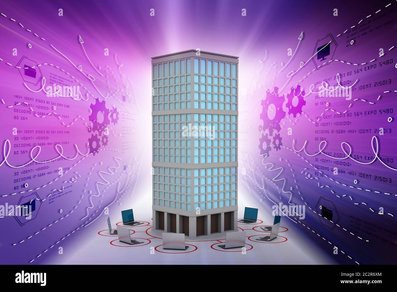 Smart home concetto Foto Stock