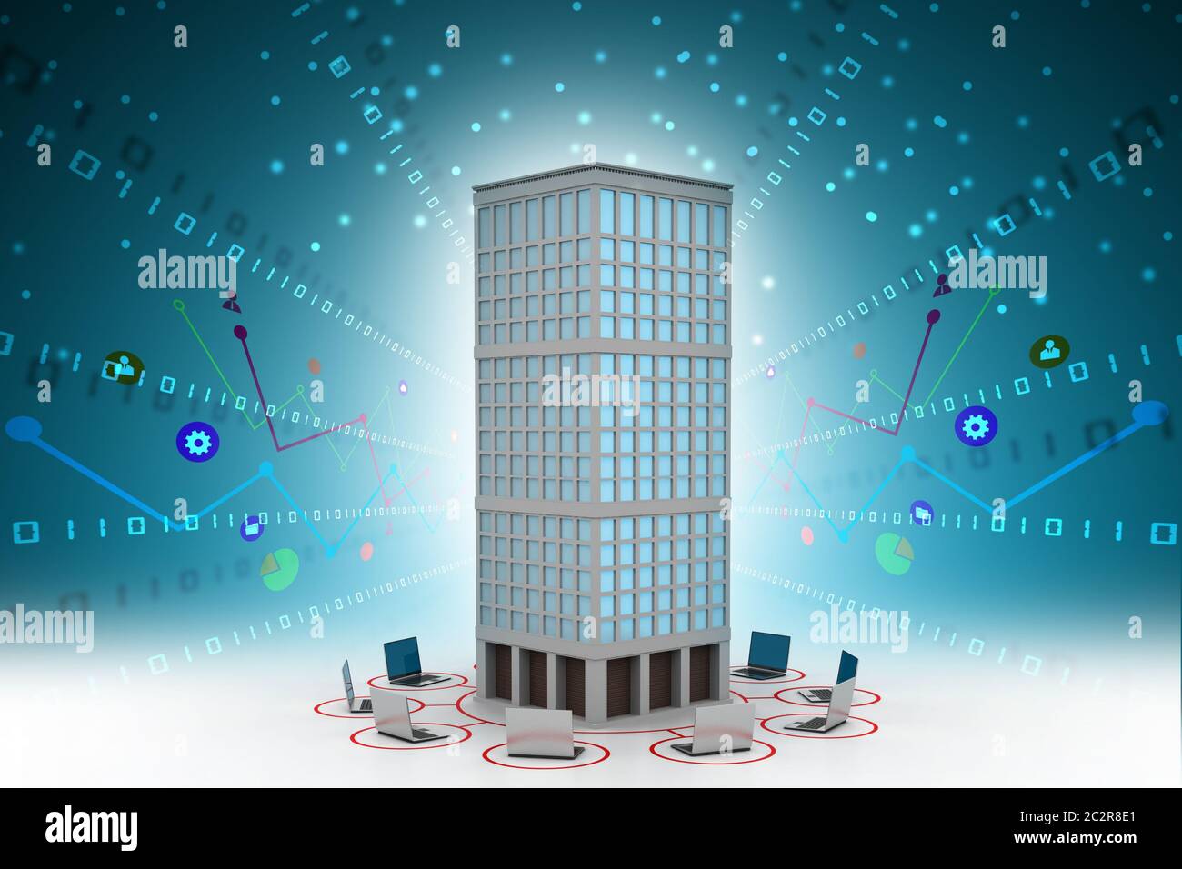 Smart home concetto Foto Stock