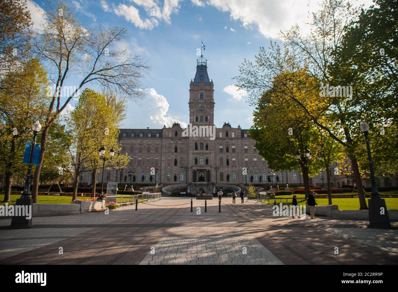 Edificio del Parlamento del Quebec City, Quebec, Canada Foto Stock