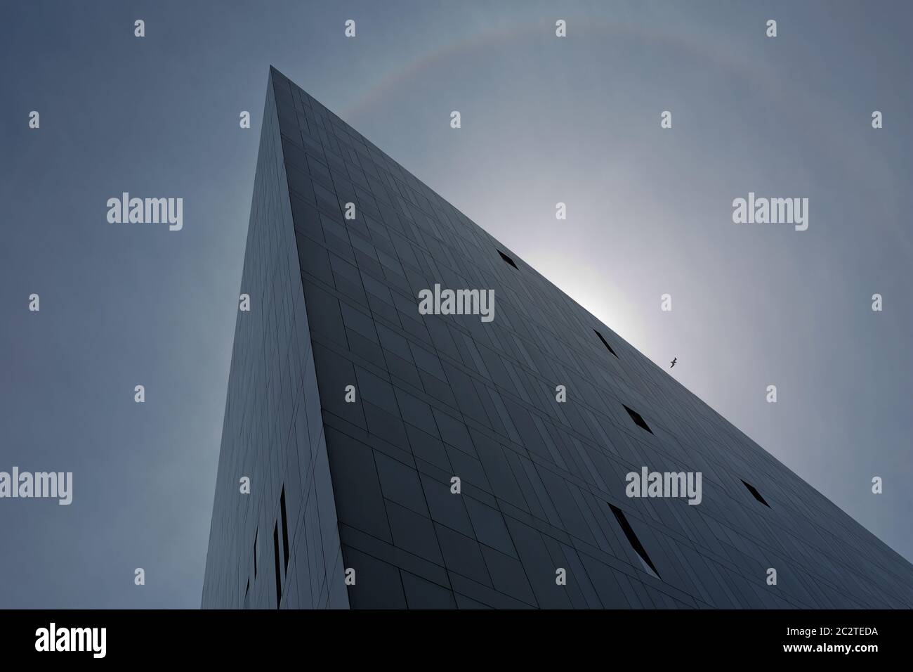 Edificio moderno del Museo di Liverpool e della Galleria Open Eye a Liverpool nel Regno Unito Foto Stock