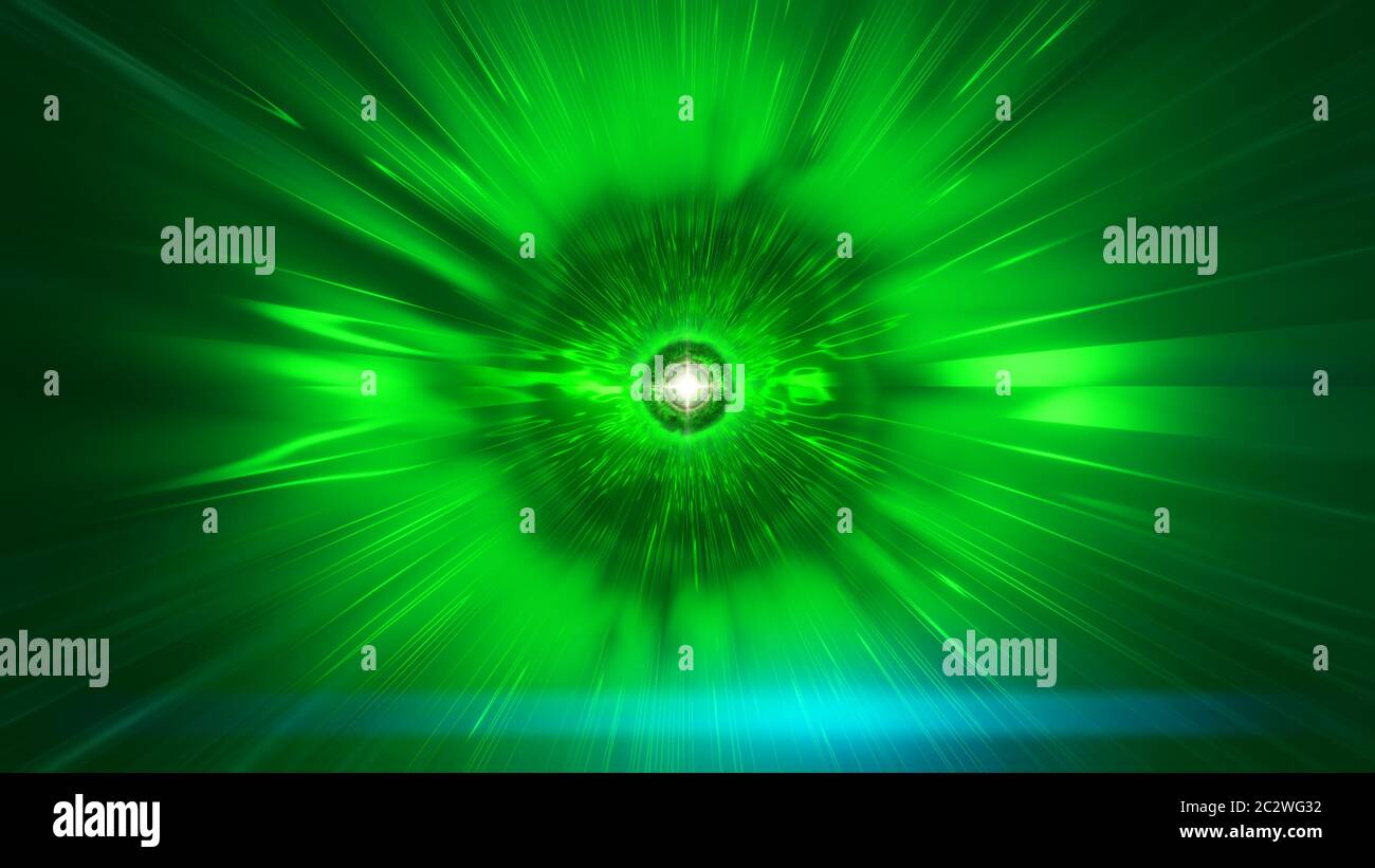 tempo di curvatura di sfondo tunnel Foto Stock