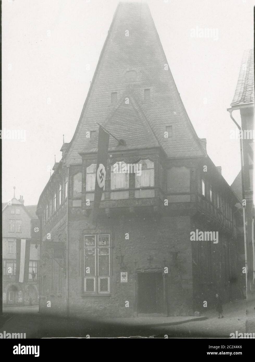 Heinrich Hoffmann fotografa 1933 il fotografo ufficiale di Adolf Hitler, e un politico e editore nazista, che era un membro del circolo intimo di Hitler. Foto Stock