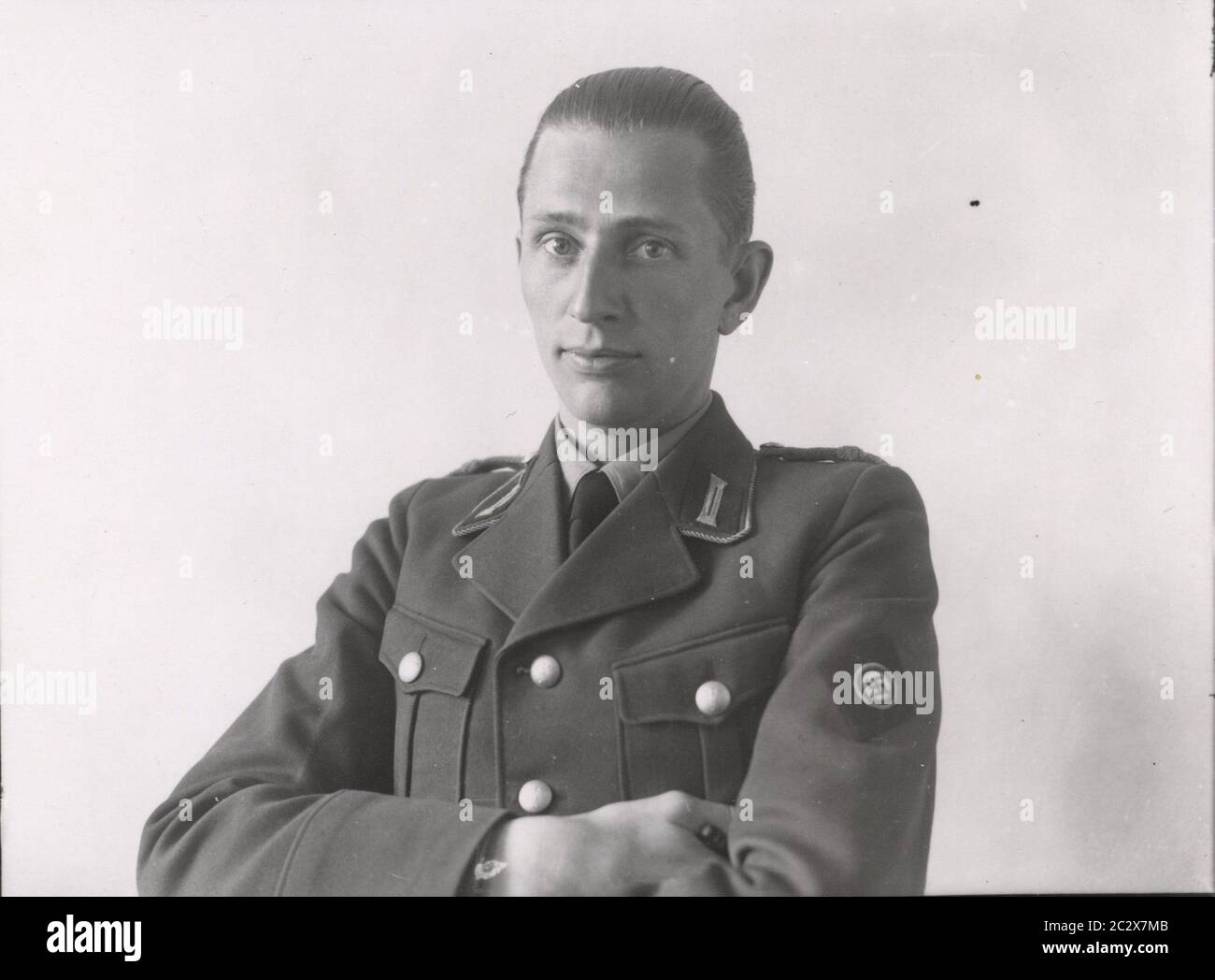 Hadamovsky - ritratto Heinrich Hoffmann Fotografie 1933 fotografo ufficiale di Adolf Hitler, e un politico e editore nazista, che era un membro del circolo intimo di Hitler. Foto Stock