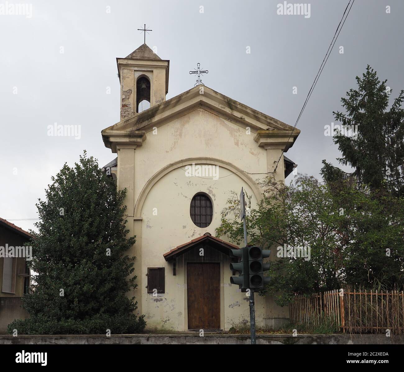 San Rocco (che significa San Rocco) chiesa di Settimo Torinese, Italia Foto Stock