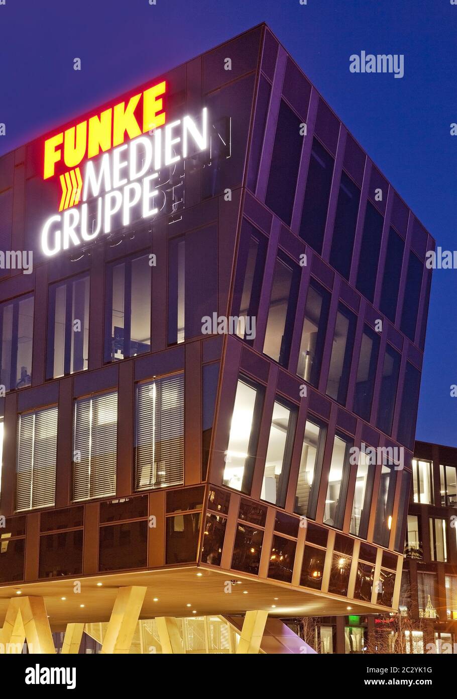 Funke Mediengruppe, sede della serata, Essen, Ruhr Area, Germania, Europa Foto Stock