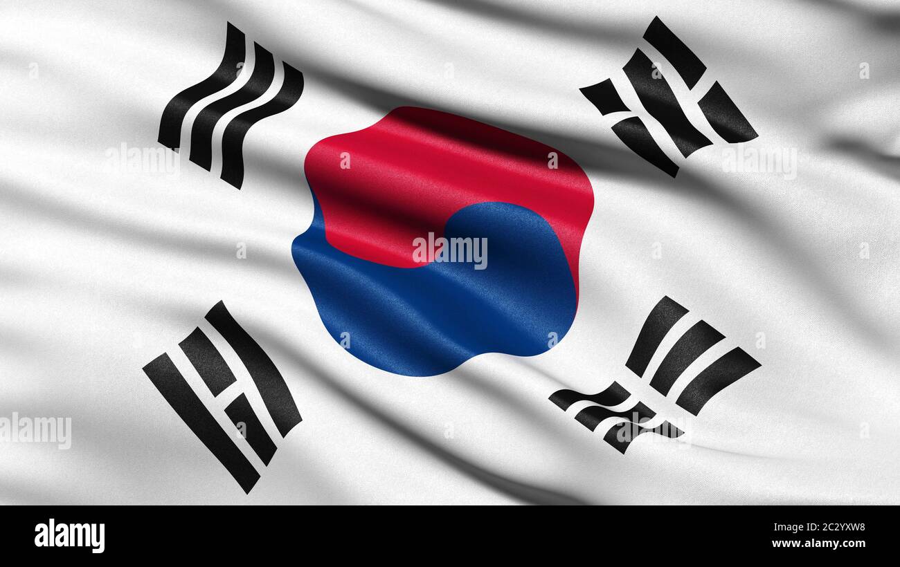 JBCD Toppa Con Bandiera Della Corea Del Sud: 2 Pezzi, 8x5 Cm, Tessuto In Poliestere Per Borse E Giacche
