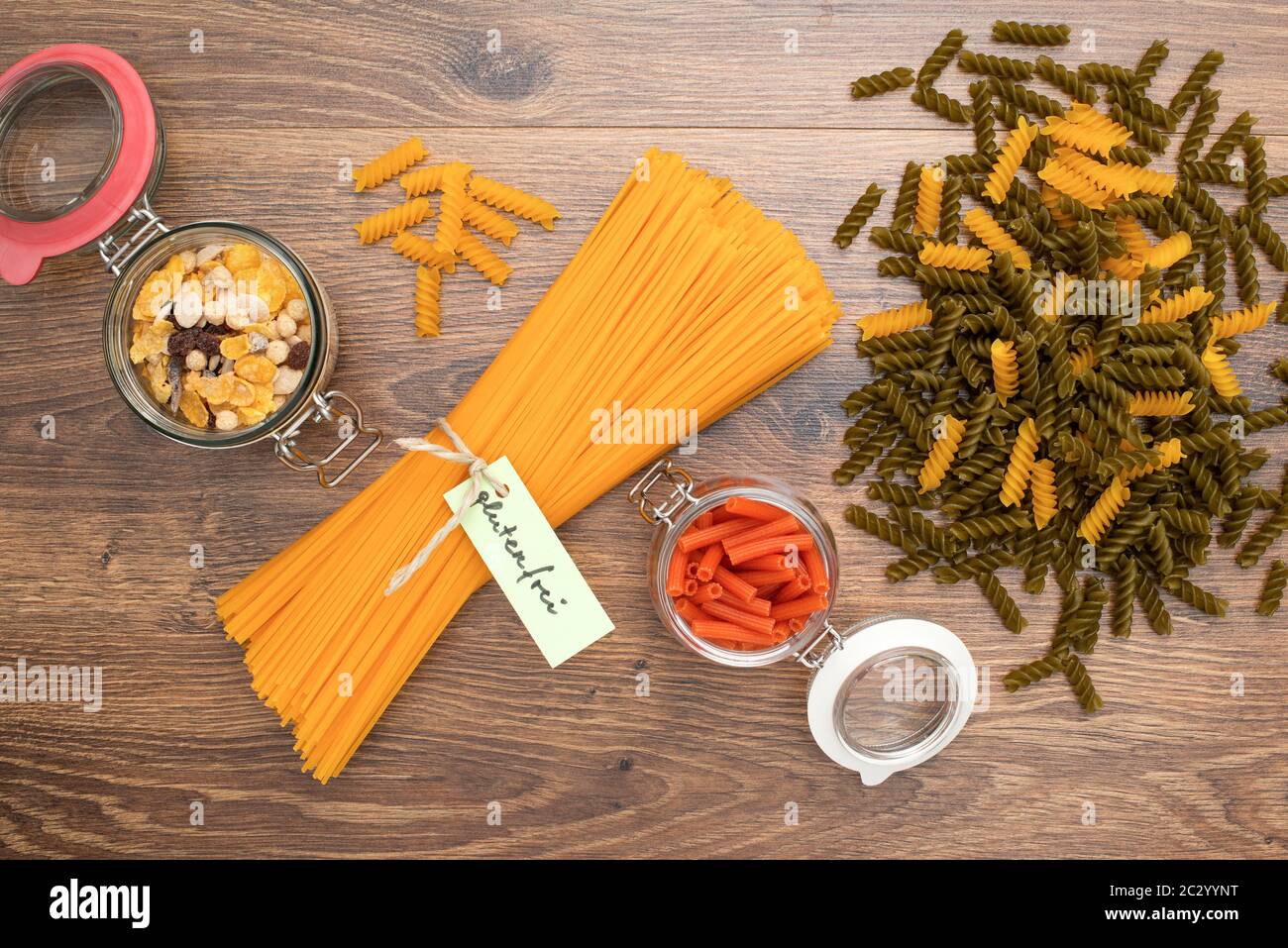 Pasta senza glutine, pasta, Germania Foto Stock