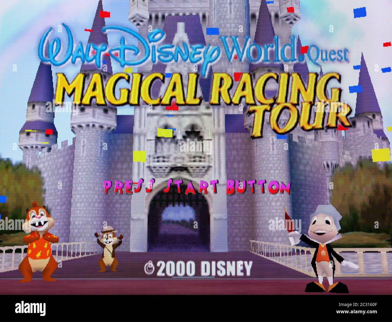 Walt Disney World Magical Racing Tour - sega Dreamcast Videogame - solo per uso editoriale Foto Stock