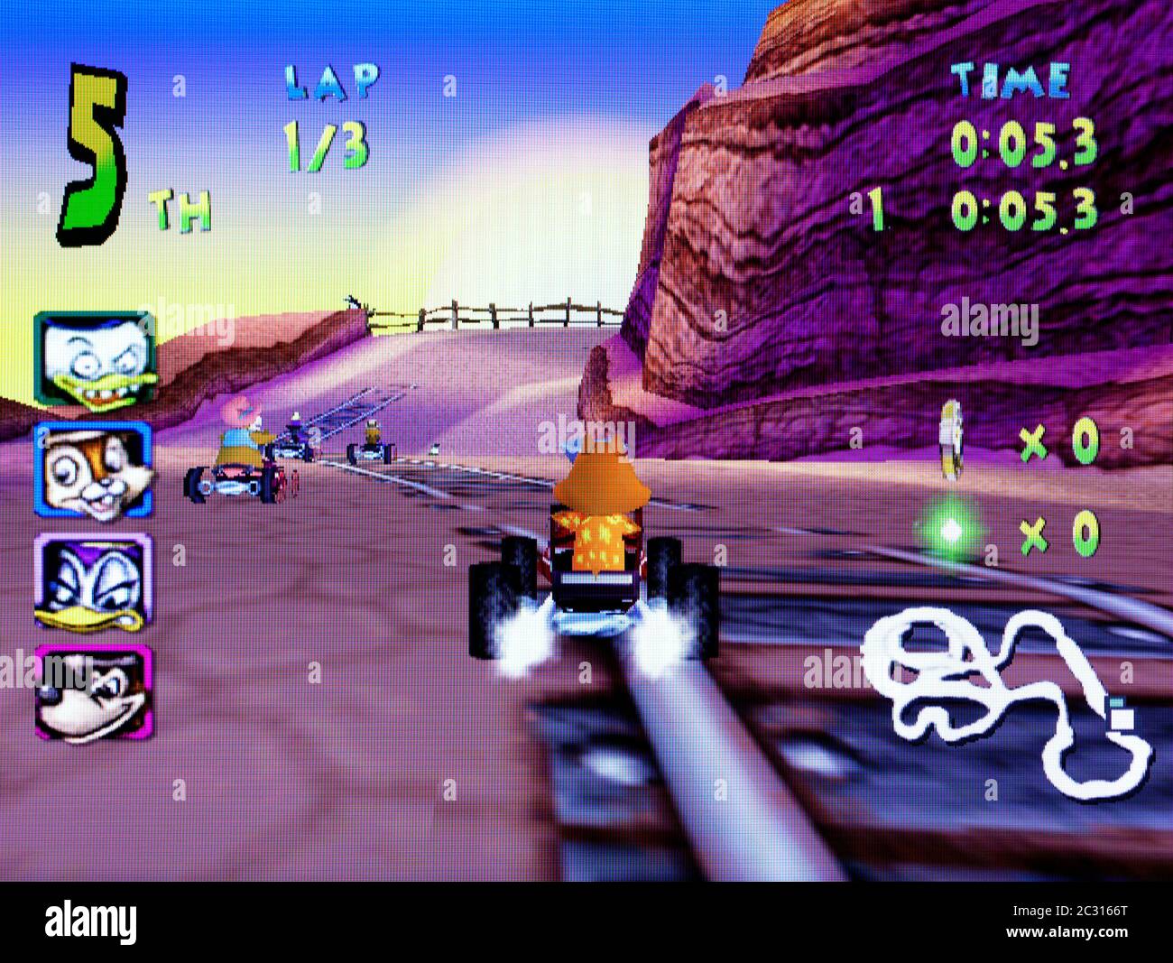 Walt Disney World Magical Racing Tour - sega Dreamcast Videogame - solo per uso editoriale Foto Stock