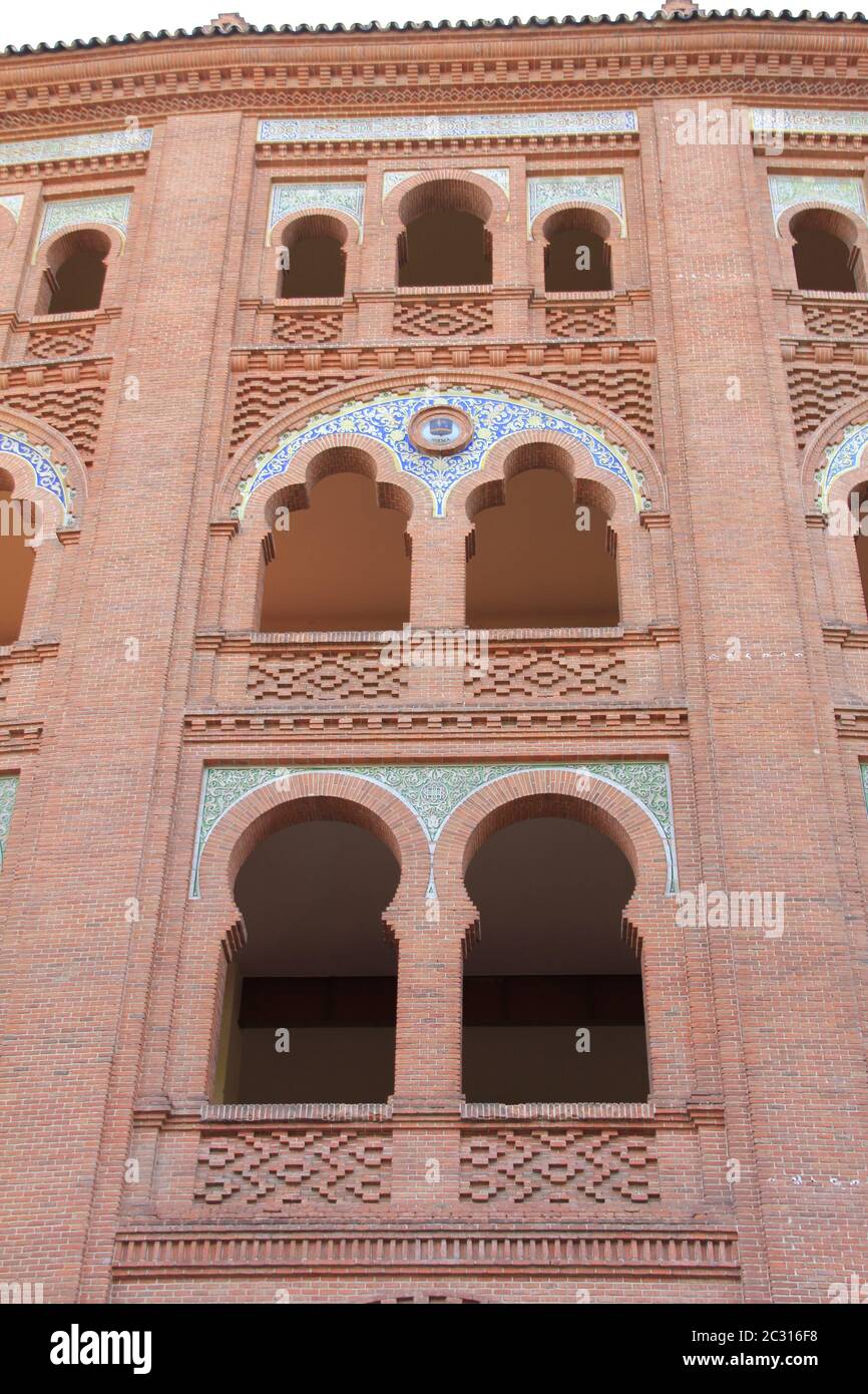 plaza de toros de Las Ventas, Madrid Foto Stock