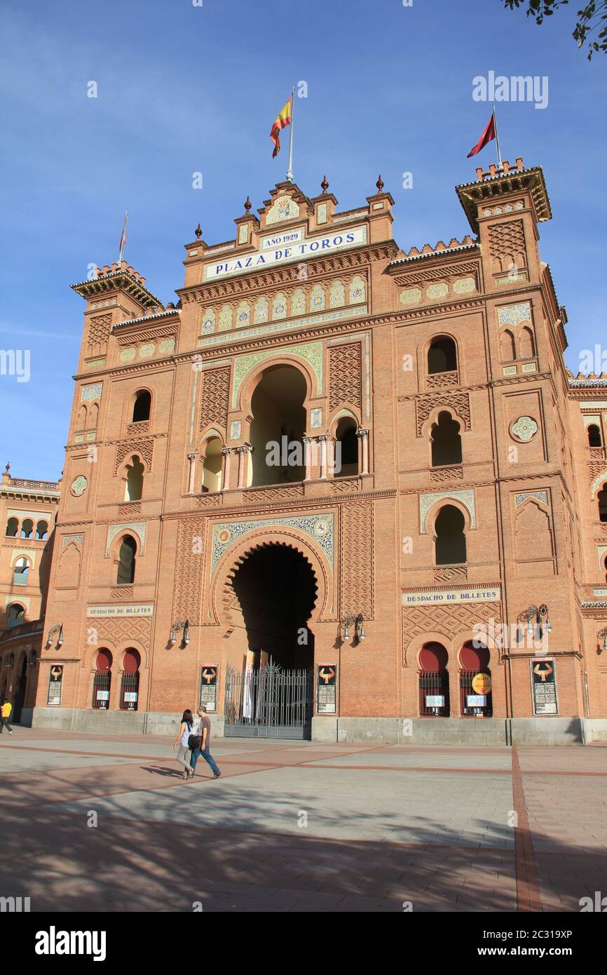 plaza de toros de Las Ventas, Madrid Foto Stock