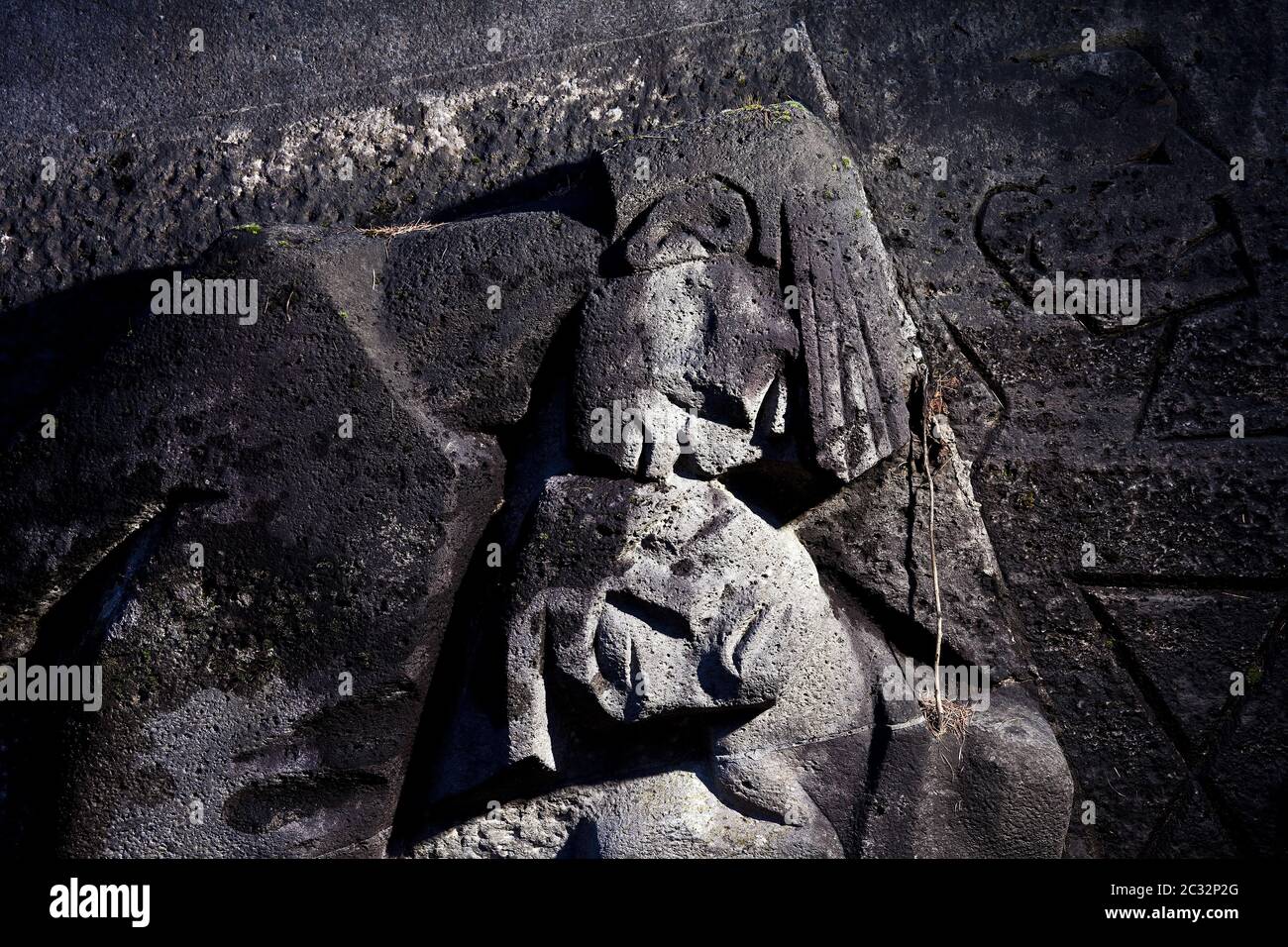 Monumento a Bittermark, dettaglio, artista Karel Niestrath, Dortmund, Ruhr, Germania, Europa Foto Stock