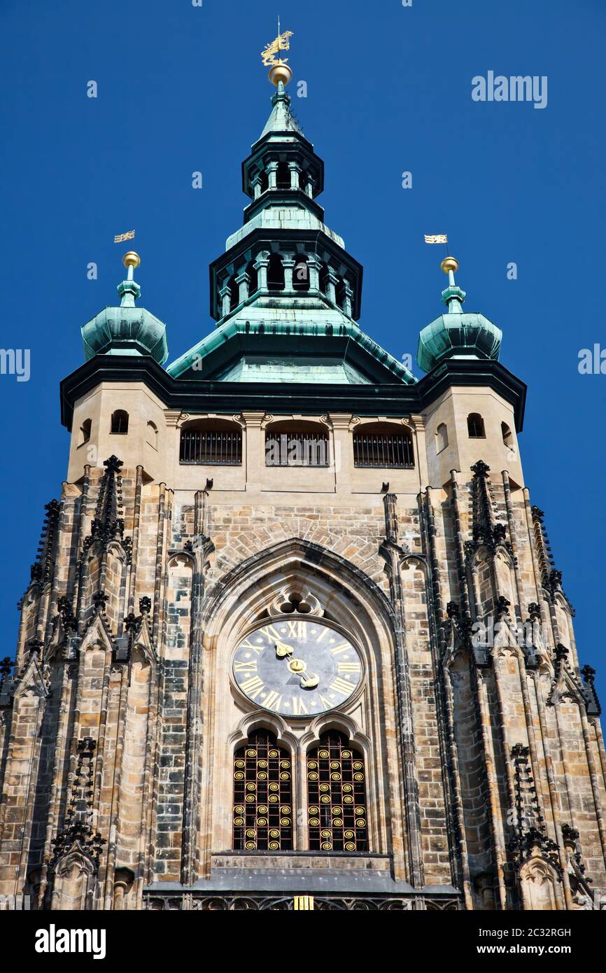 Cattedrale di San Vito, Praga Foto Stock